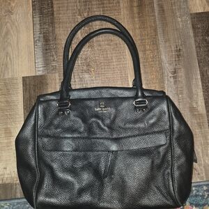 Kate Spade Textured Black Handbag
